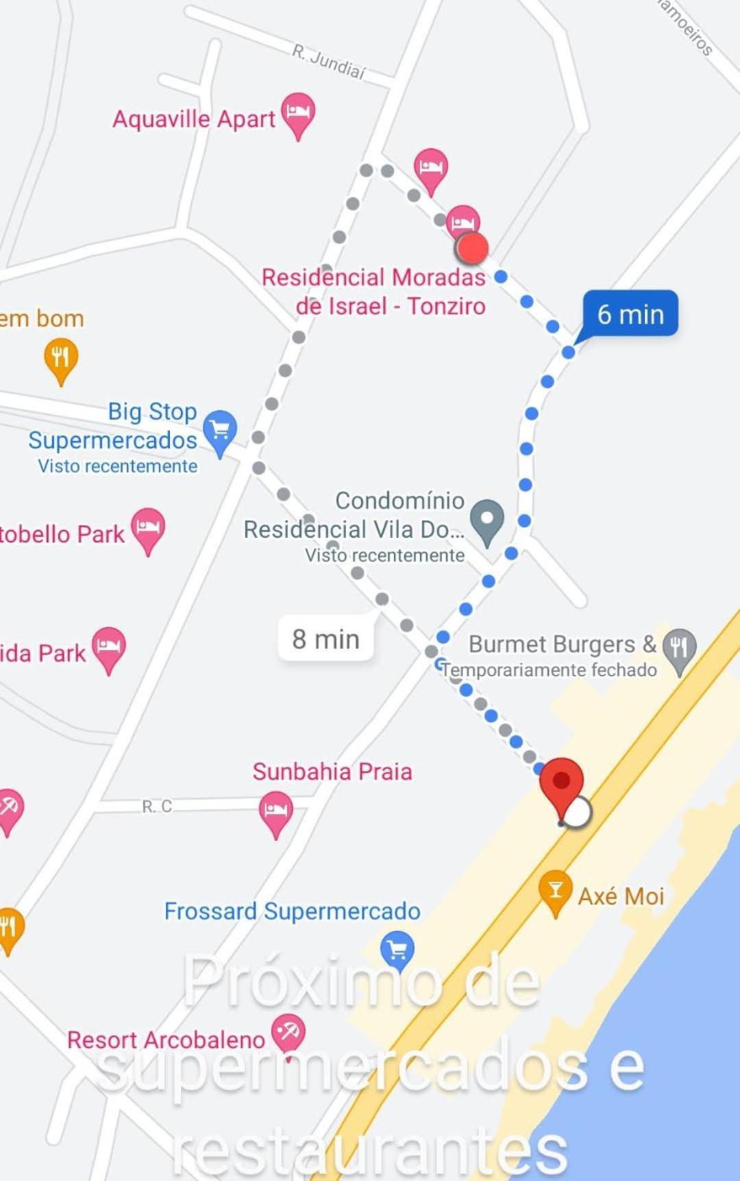 Casa Praia De Taperapuan Em Porto بورتو سيغورو المظهر الخارجي الصورة